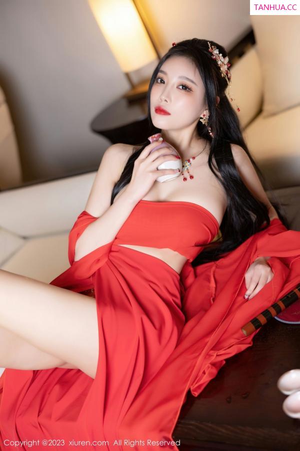 杨晨晨 sugar小甜心CC [XiuRen]高清写真图 2023.01.17 No.6149 杨晨晨Yome 古装美腿第24张图片